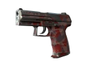 P2000 | Красные фрагменты (Закаленное в боях)