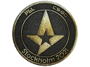 Patch | Astralis (Gold) | Stockholm 2021