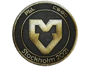 Patch | MOUZ (Gold) | Stockholm 2021