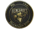 Patch | Renegades (Gold) | Stockholm 2021