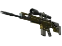 SCAR-20 | Brass (Well-Worn)