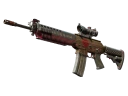 SG 553 | Berry Gel Coat (Battle-Scarred)