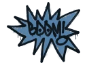 Sealed Graffiti | BOOM (Monarch Blue)