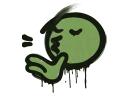 Sealed Graffiti | Chef Kiss (Battle Green)