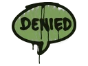 Sealed Graffiti | Denied (Battle Green)