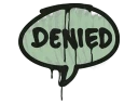 Sealed Graffiti | Denied (Cash Green)