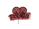 Sealed Graffiti | Double (Blood Red)