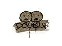 Sealed Graffiti | Double (Dust Brown)
