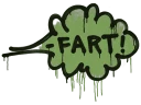 Sealed Graffiti | Fart (Battle Green)