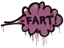 Sealed Graffiti | Fart (Princess Pink)