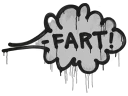 Sealed Graffiti | Fart (Shark White)