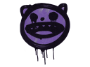 Sealed Graffiti | Happy Cat (Monster Purple)