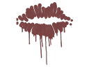 Sealed Graffiti | Kiss (Brick Red)