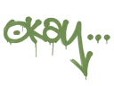 Sealed Graffiti | Okay (Battle Green)