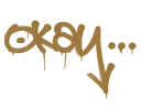 Sealed Graffiti | Okay (Desert Amber)