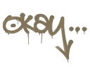 Sealed Graffiti | Okay (Dust Brown)