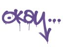 Sealed Graffiti | Okay (Monster Purple)