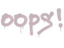Sealed Graffiti | Oops (War Pig Pink)
