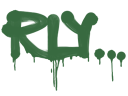 Sealed Graffiti | Rly (Jungle Green)