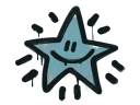 Sealed Graffiti | Shining Star (Wire Blue)