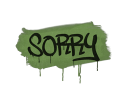 Sealed Graffiti | Sorry (Battle Green)