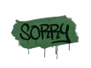 Sealed Graffiti | Sorry (Jungle Green)