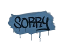 Sealed Graffiti | Sorry (Monarch Blue)