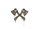 Sealed Graffiti | X-Axes (Dust Brown)