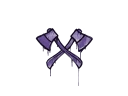 Sealed Graffiti | X-Axes (Monster Purple)