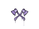Sealed Graffiti | X-Axes (Violent Violet)