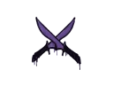 Sealed Graffiti | X-Knives (Monster Purple)