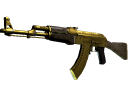 Souvenir AK-47 | Gold Arabesque (Battle-Scarred)