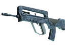 Сувенирный FAMAS | Голубые брызги (Немного поношенное)