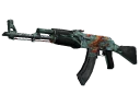 StatTrak™ AK-47 | Aquamarine Revenge (Battle-Scarred)