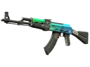 StatTrak™ AK-47 | Ледяной уголь (Поношенное)