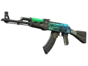 StatTrak™ AK-47 | Ice Coaled (Battle-Scarred)