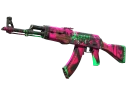 StatTrak™ AK-47 | Неоновая революция (Поношенное)