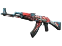 StatTrak™ AK-47 | Буйство красок (Поношенное)