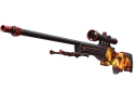 StatTrak™ AWP | Дикое пламя (После полевых испытаний)