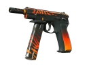 StatTrak™ CZ75-Auto | Tigris (Battle-Scarred)