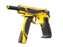 StatTrak™ CZ75-Auto | Yellow Jacket (Factory New)