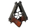StatTrak™ Dual Berettas | Драконий дуэт (Немного поношенное)