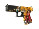 StatTrak™ Glock-18 | Bullet Queen (Well-Worn)