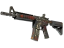 StatTrak™ M4A4 | Адское пламя (Закаленное в боях)