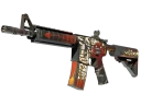 StatTrak™ M4A4 | Адское пламя (После полевых испытаний)