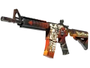StatTrak™ M4A4 | Адское пламя (Немного поношенное)