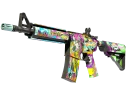 StatTrak™ M4A4 | В живом цвете (Немного поношенное)