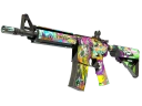 StatTrak™ M4A4 | В живом цвете (Поношенное)