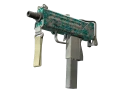 StatTrak™ MAC-10 | Malachite (Battle-Scarred)