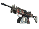 StatTrak™ Negev | Dazzle (Battle-Scarred)